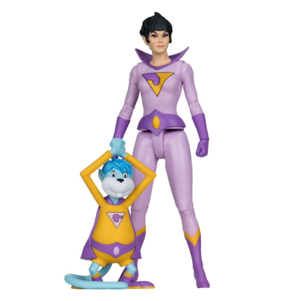 Figura Jayna & Gleek (Chase) – Super Friends – DC Retro 6” WV14 – McFarlane