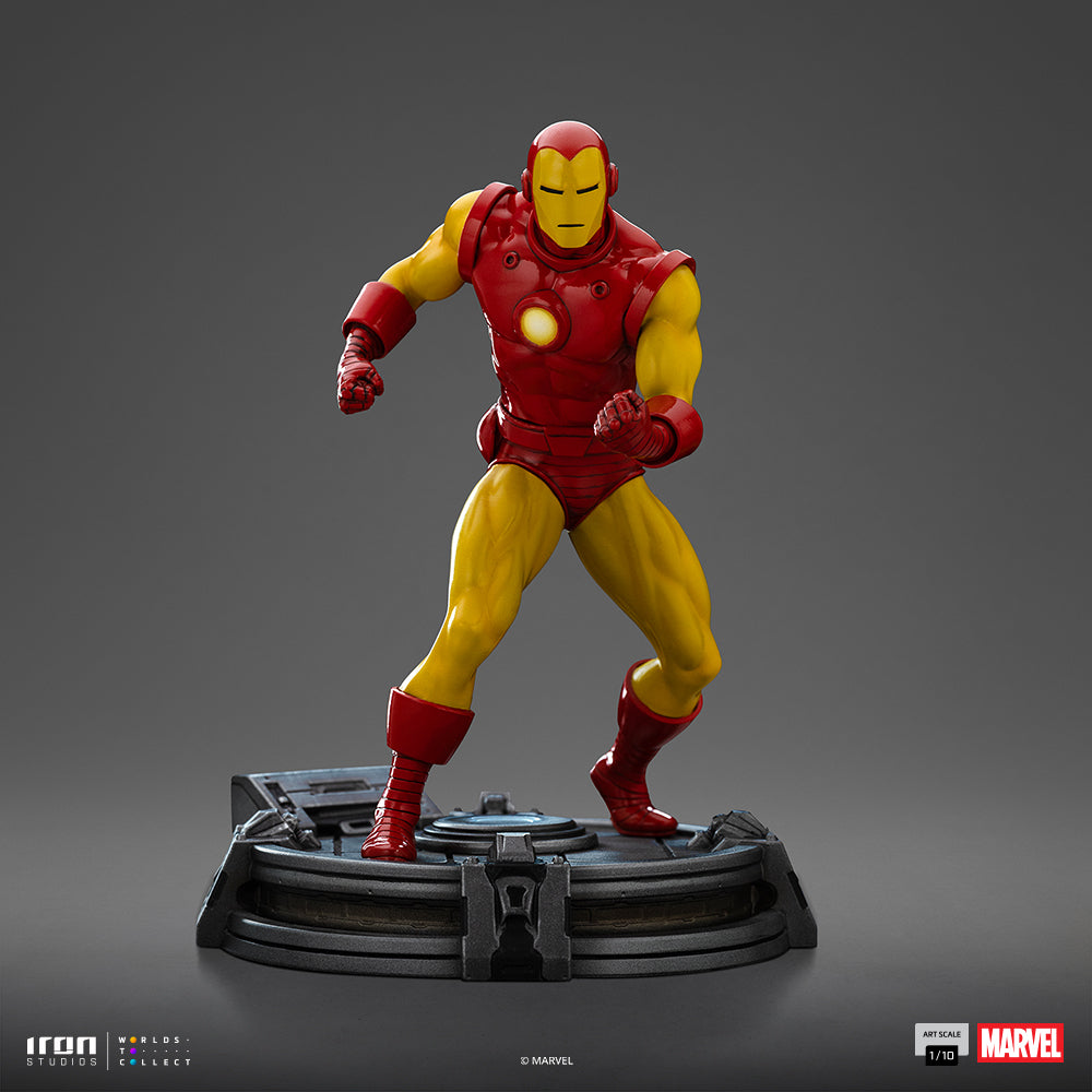 Estátua Iron Man (Classic Version) - Art Scale 1/10 - Iron Studios
