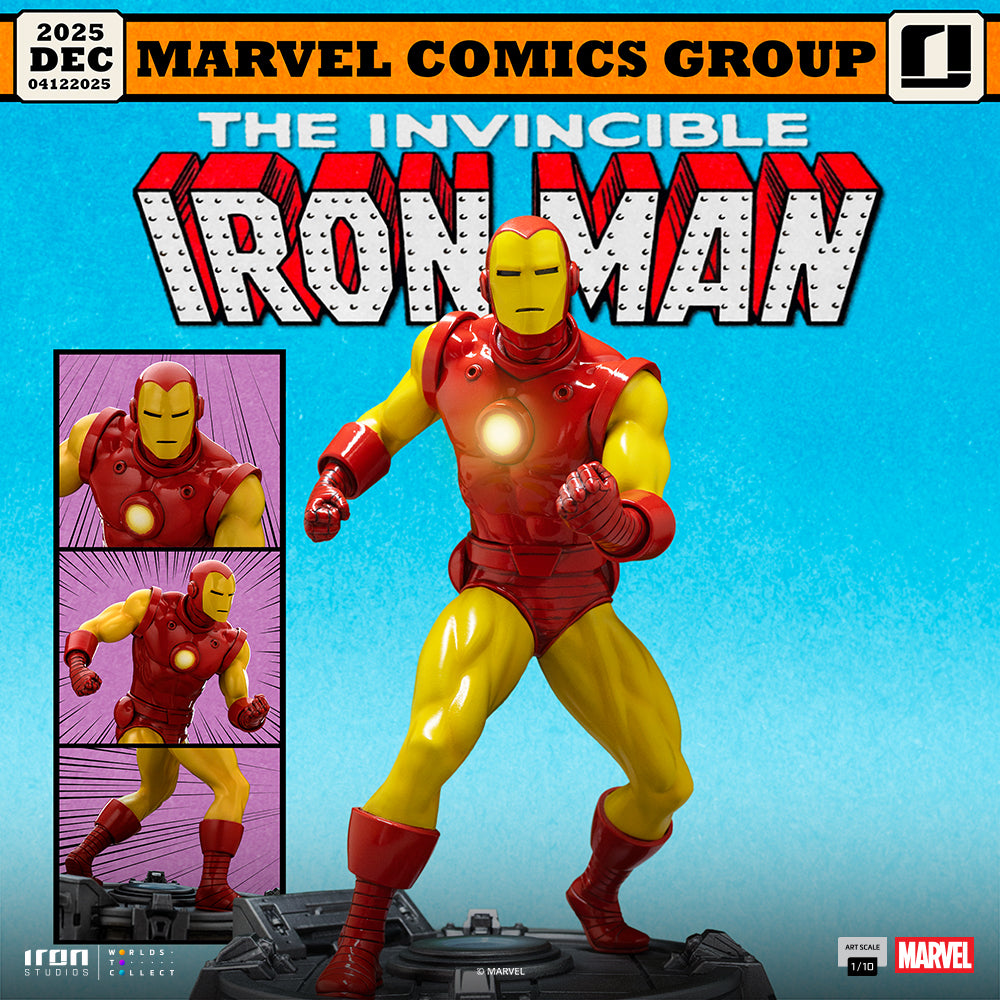 Estátua Iron Man (Classic Version) - Art Scale 1/10 - Iron Studios
