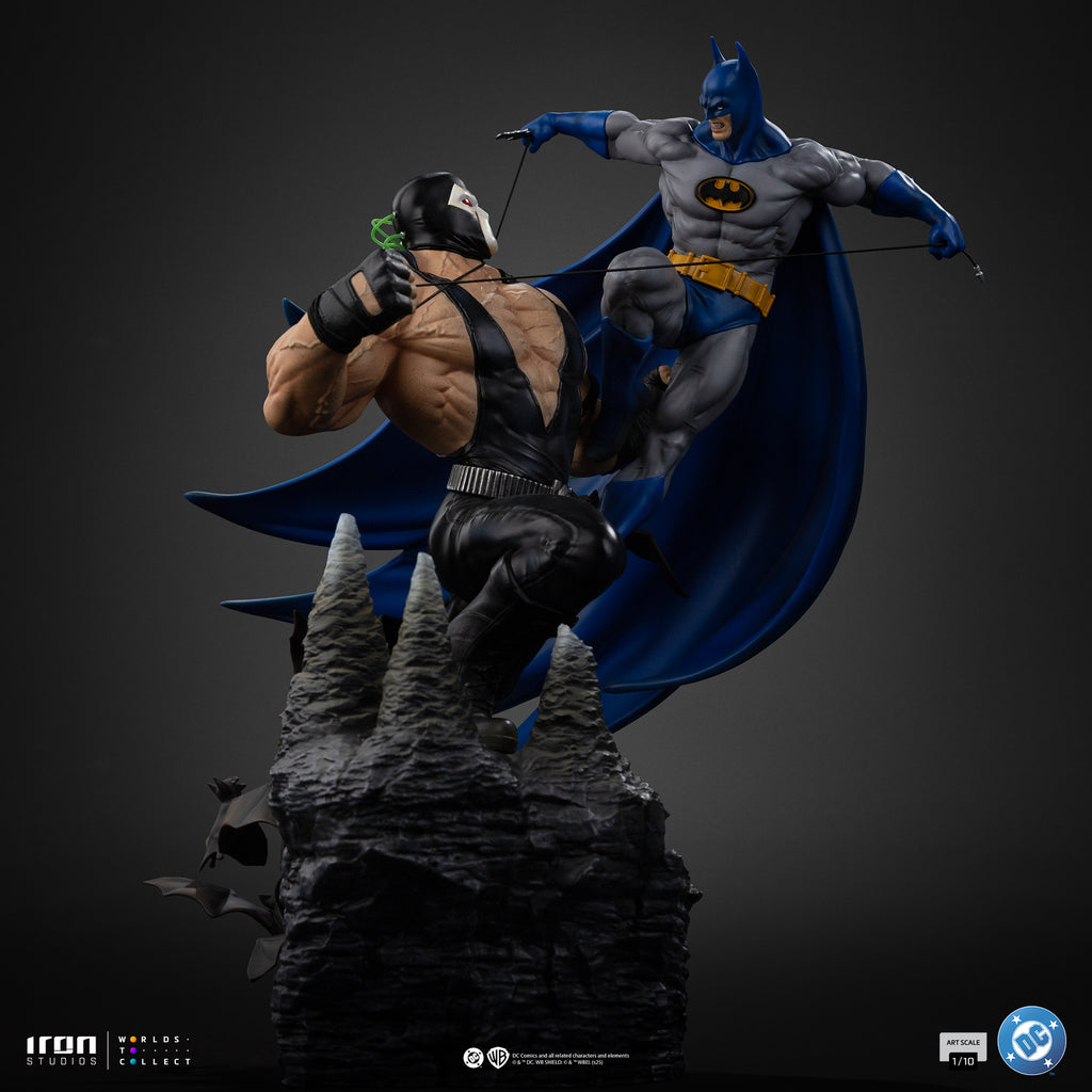 Estátua Batman Vs Bane - Dc Comics - Art Scale 1/10 Iron Studios