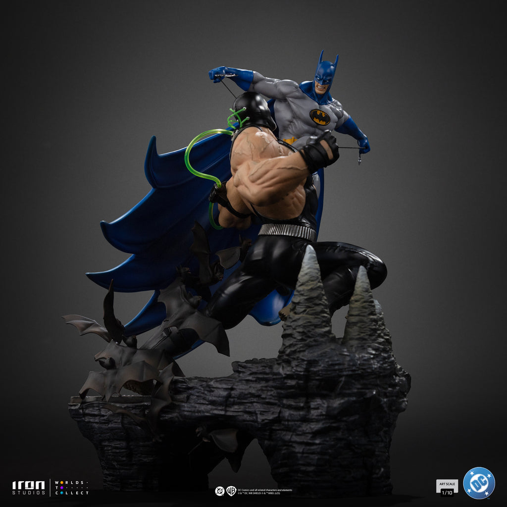 Estátua Batman Vs Bane - Dc Comics - Art Scale 1/10 Iron Studios
