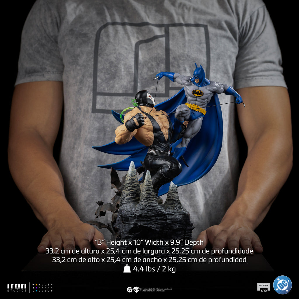 Estátua Batman Vs Bane - Dc Comics - Art Scale 1/10 Iron Studios