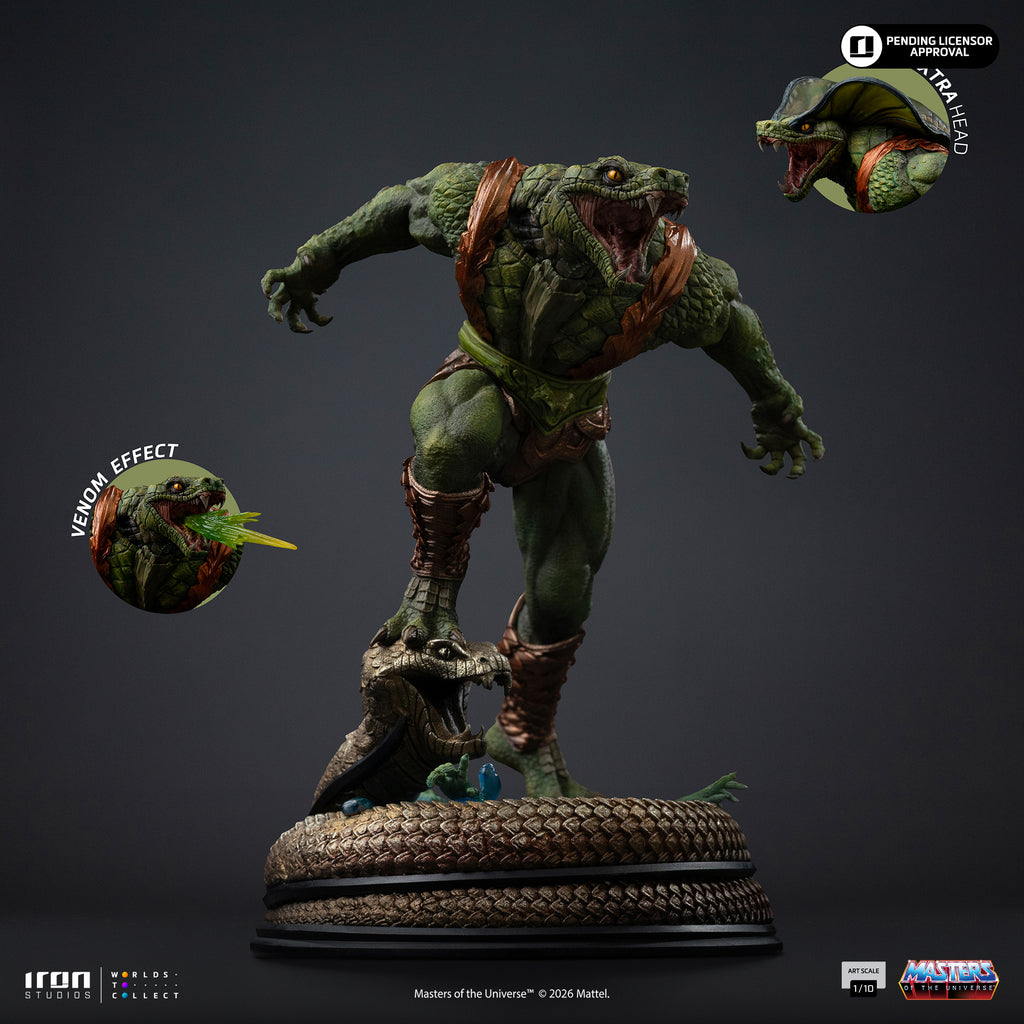 Estátua Kobra Khan - Masters of the Universe - Art Scale 1/10 - Iron Studios
