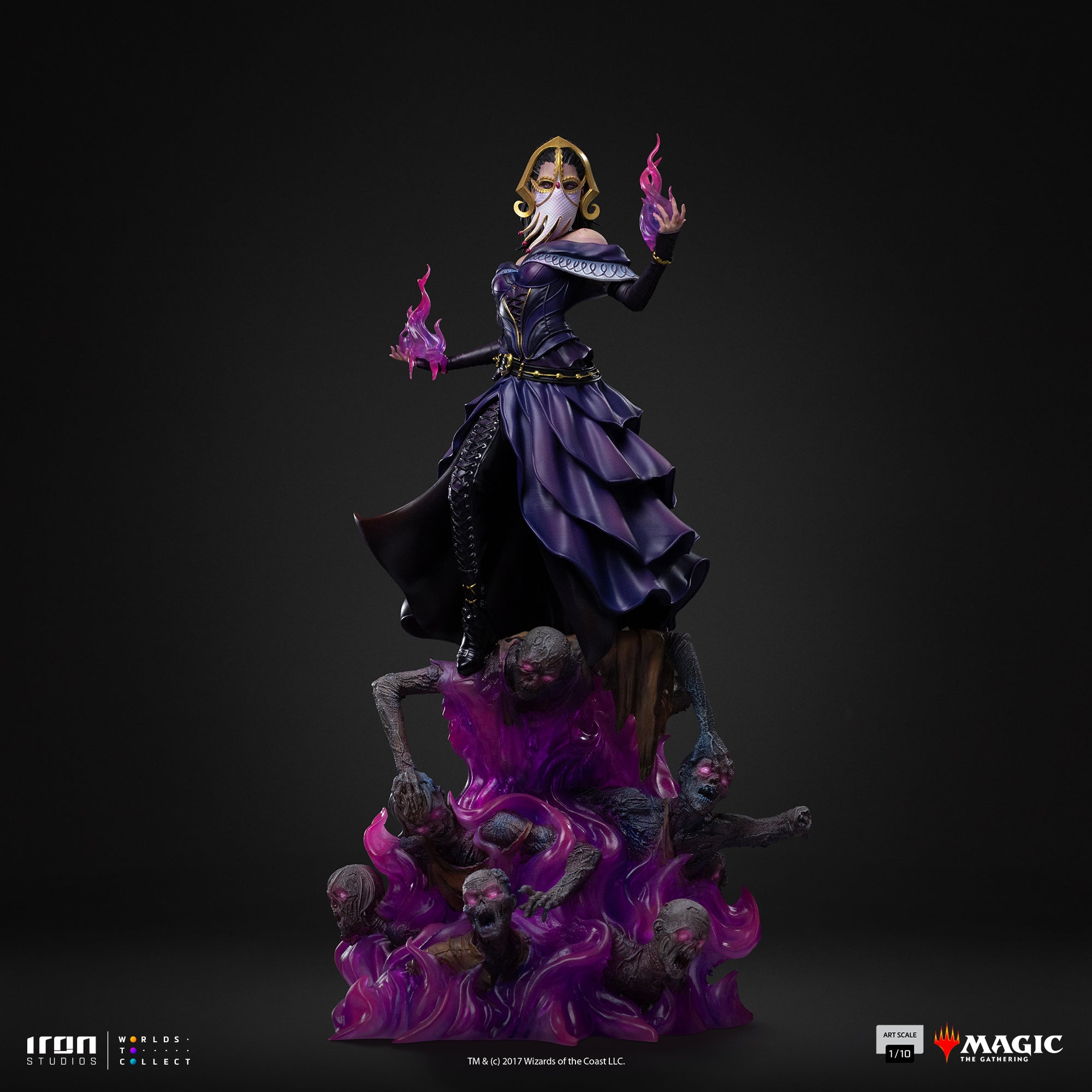 Estátua Liliana Vess - Magic: The Gathering - Deluxe Art Scale 1