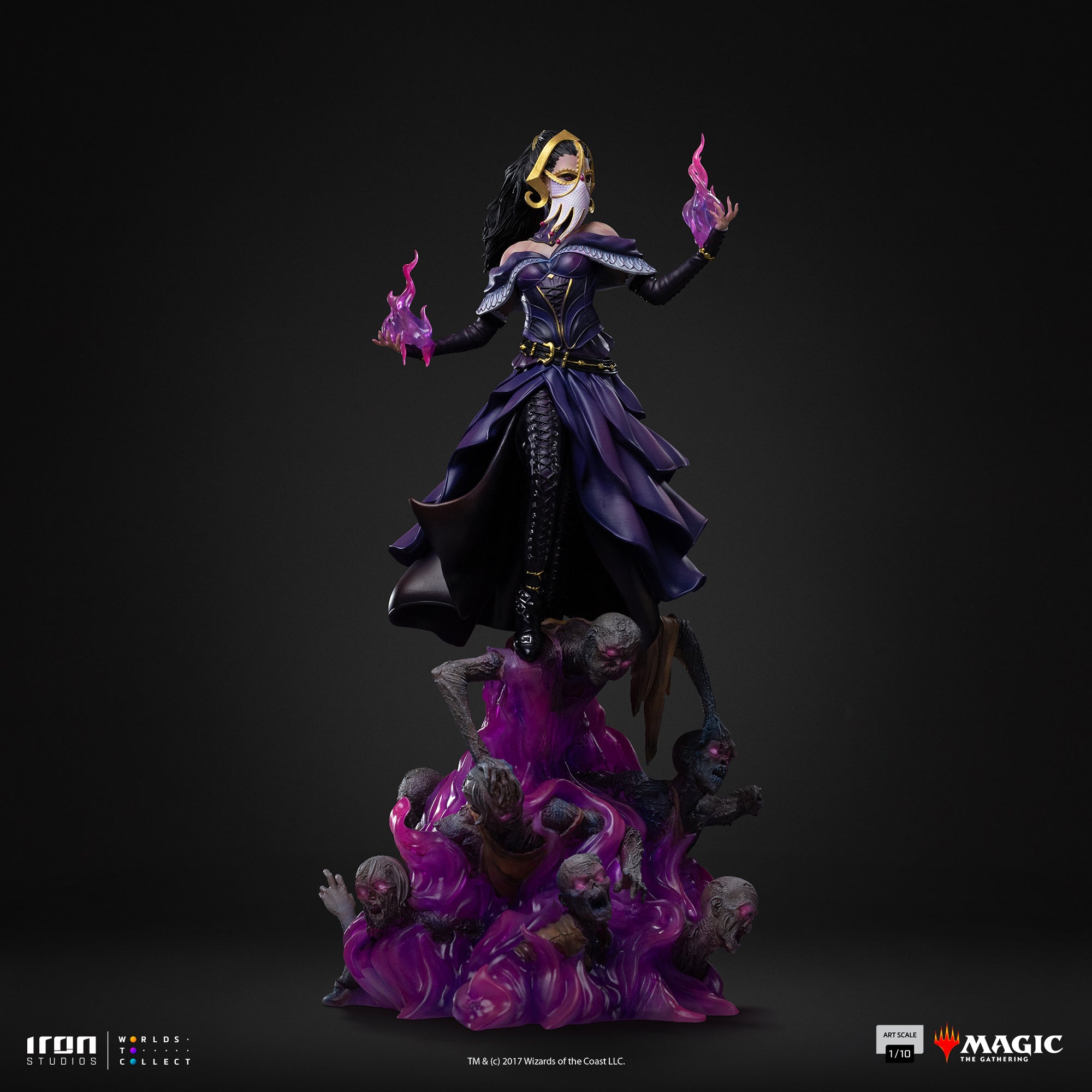 Estátua Liliana Vess - Magic: The Gathering - Deluxe Art Scale 1