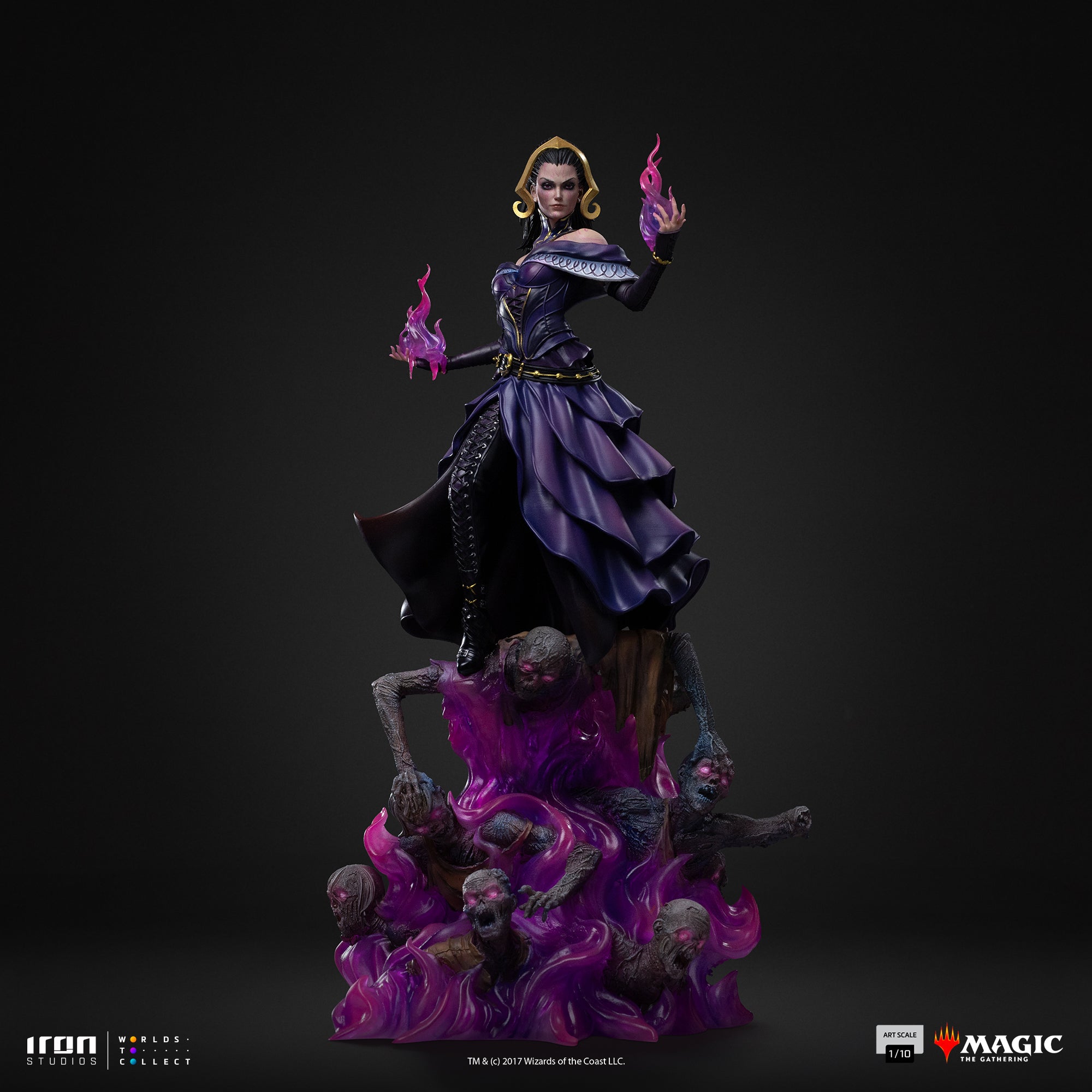 Estátua Liliana Vess - Magic: The Gathering - Deluxe Art Scale 1