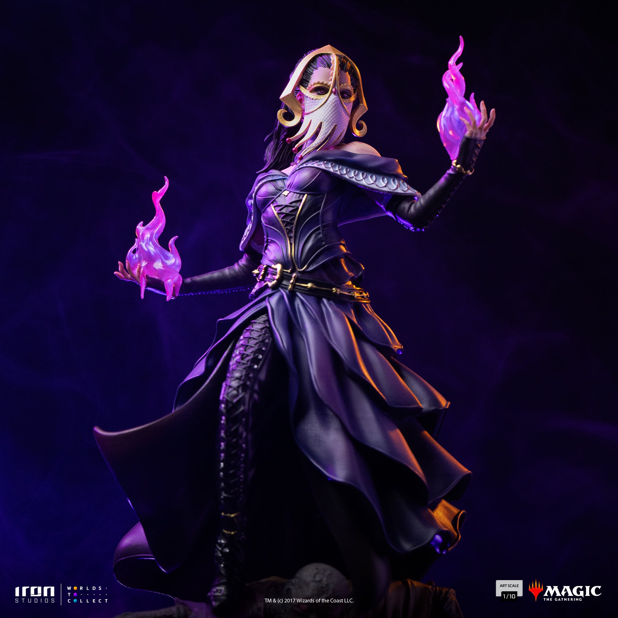 Estátua Liliana Vess - Magic: The Gathering - Deluxe Art Scale 1