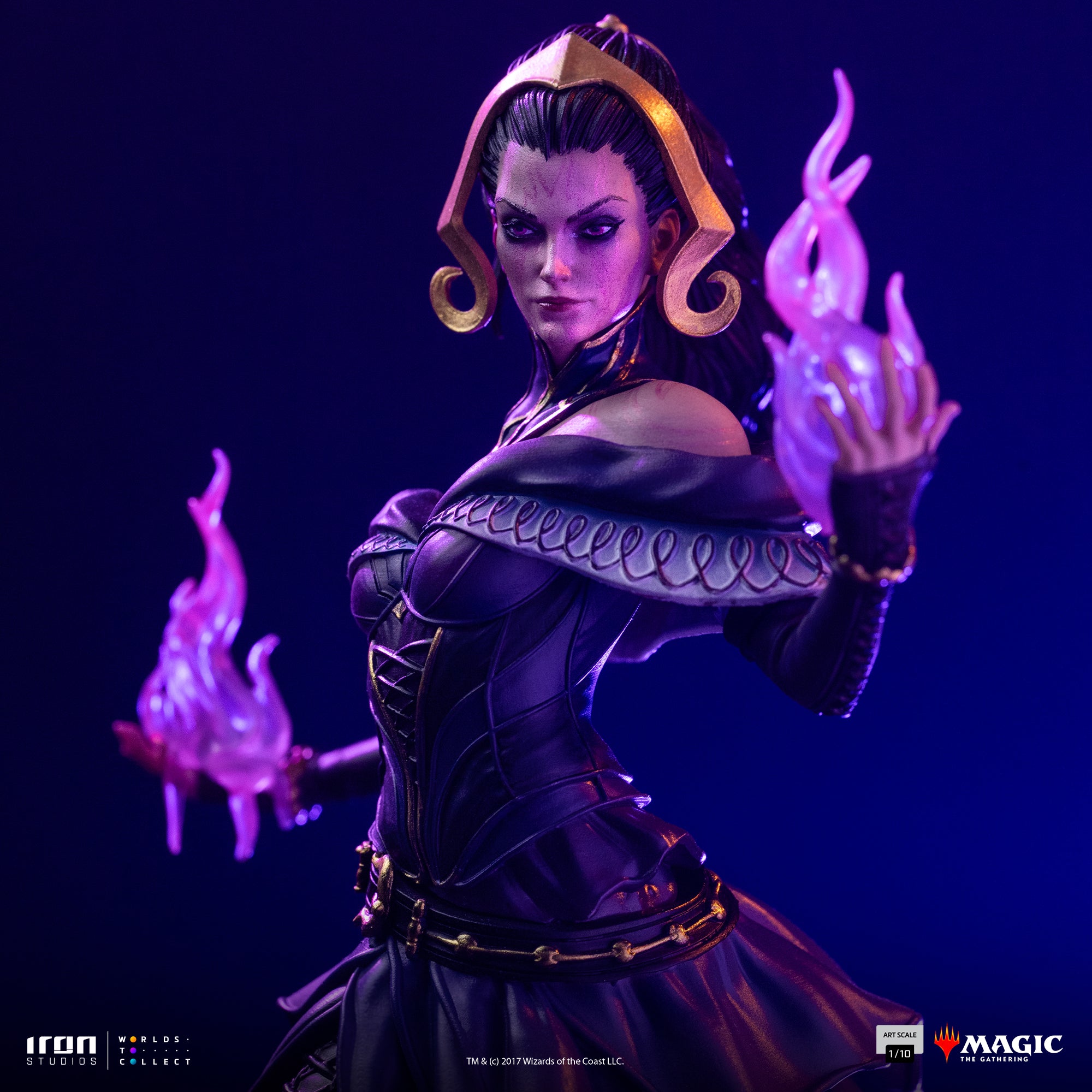 Estátua Liliana Vess - Magic: The Gathering - Deluxe Art Scale 1
