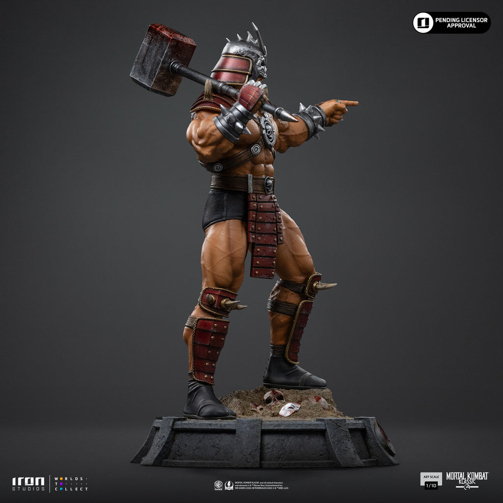 Estátua Shao Khan Emperor of Outworld - Mortal Kombat - Art Scale 1/10 - Iron Studios