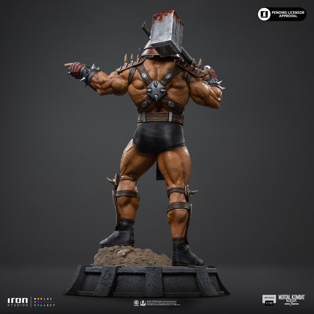 Estátua Shao Khan Emperor of Outworld - Mortal Kombat - Art Scale 1/10 - Iron Studios