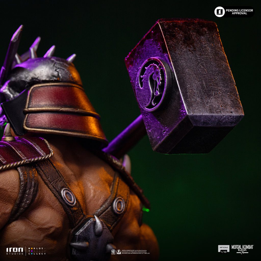 Estátua Shao Khan Emperor of Outworld - Mortal Kombat - Art Scale 1/10 - Iron Studios