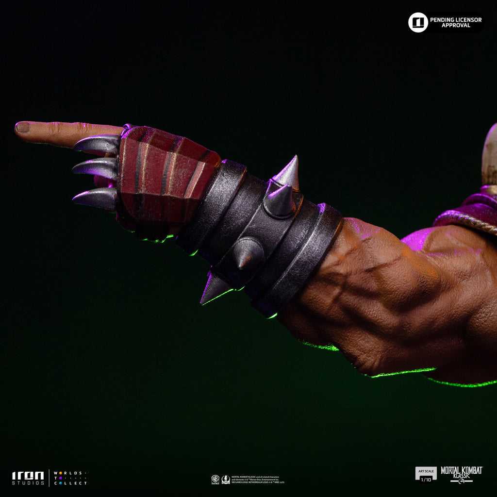 Estátua Shao Khan Emperor of Outworld - Mortal Kombat - Art Scale 1/10 - Iron Studios