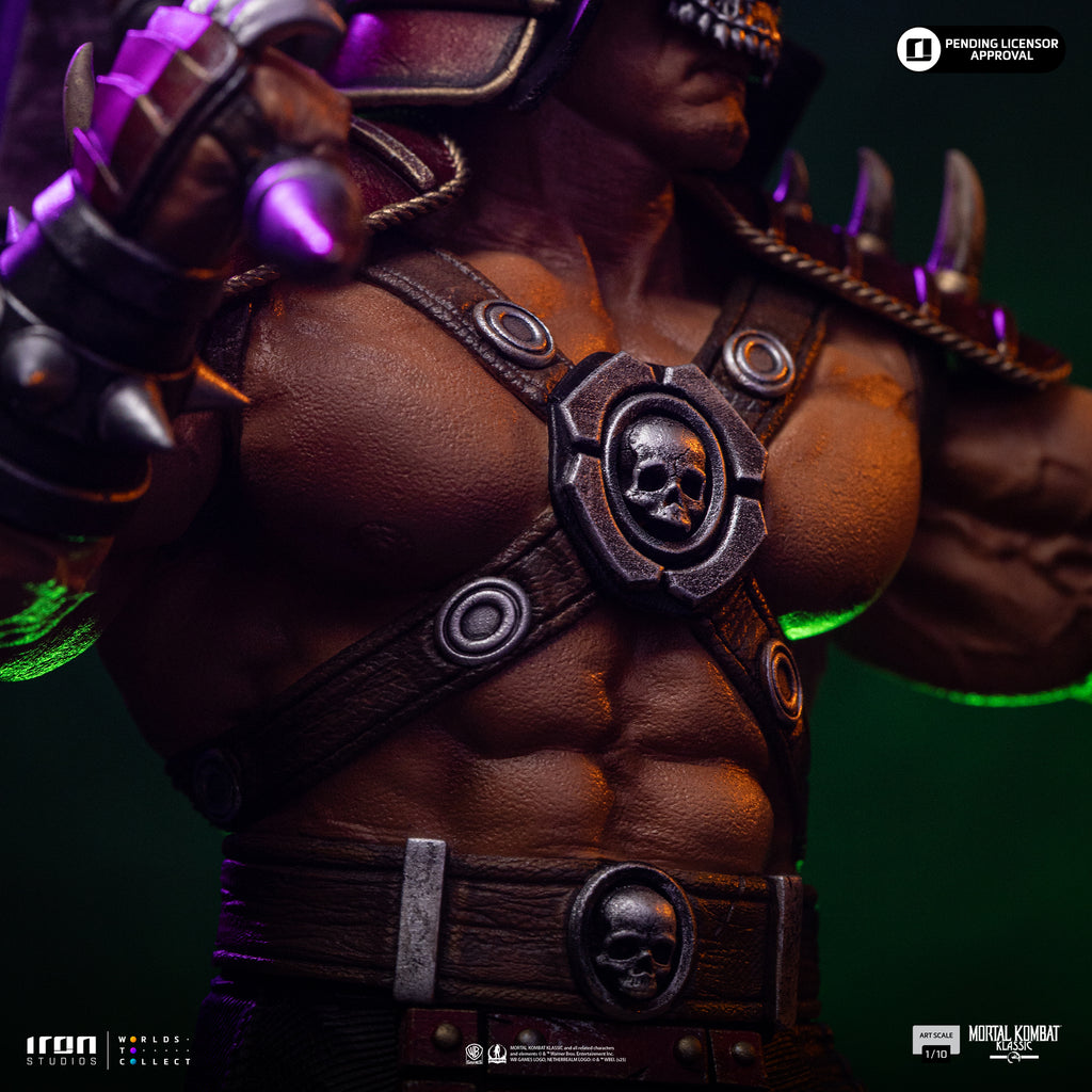 Estátua Shao Khan Emperor of Outworld - Mortal Kombat - Art Scale 1/10 - Iron Studios