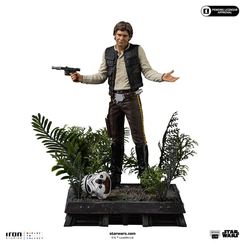 Estátua Han Solo -  Star Wars Episode VI - Art Scale 1/10 - Iron Studios
