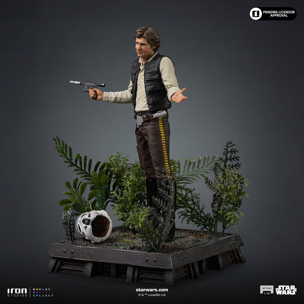 Estátua Han Solo -  Star Wars Episode VI - Art Scale 1/10 - Iron Studios