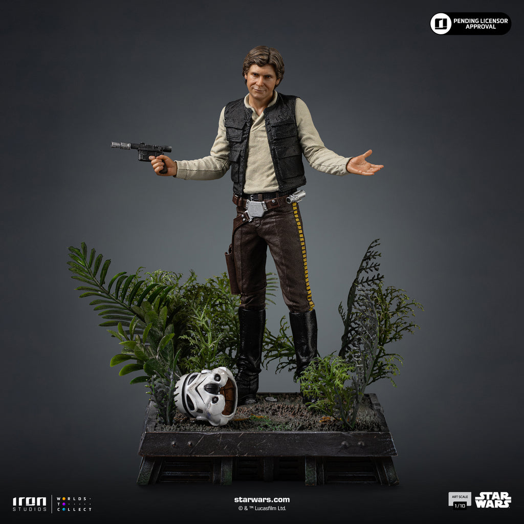 Estátua Han Solo -  Star Wars Episode VI - Art Scale 1/10 - Iron Studios