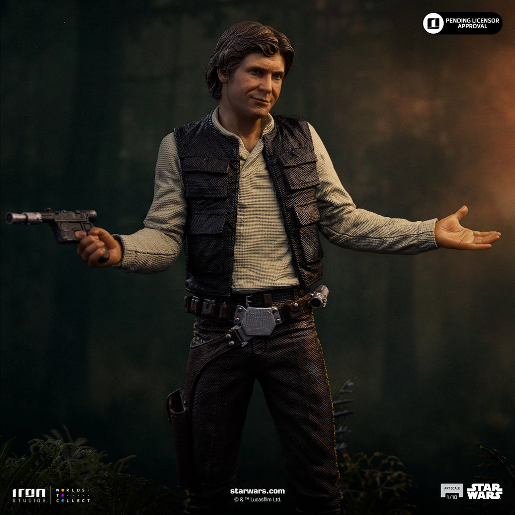 Estátua Han Solo -  Star Wars Episode VI - Art Scale 1/10 - Iron Studios