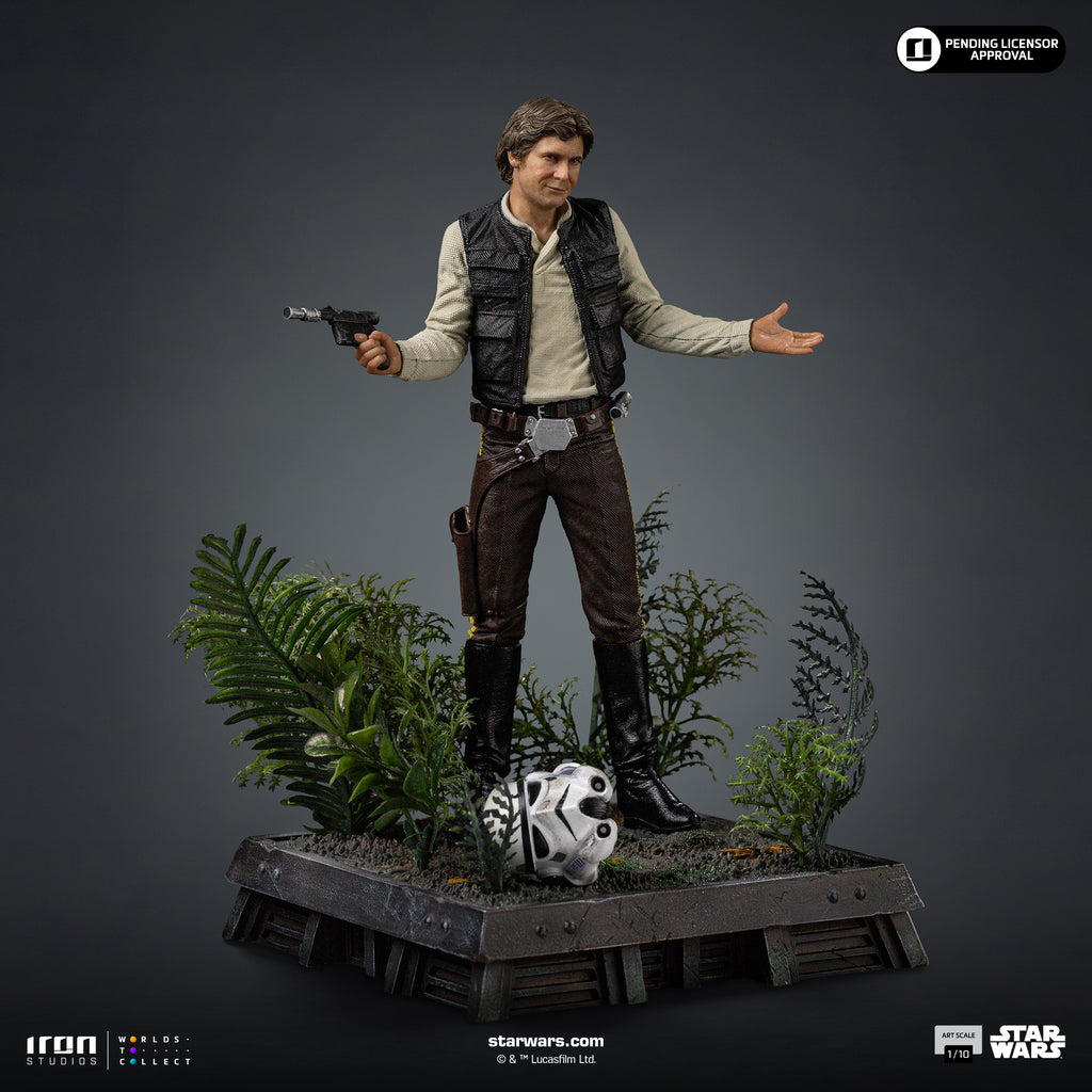 Estátua Han Solo -  Star Wars Episode VI - Art Scale 1/10 - Iron Studios