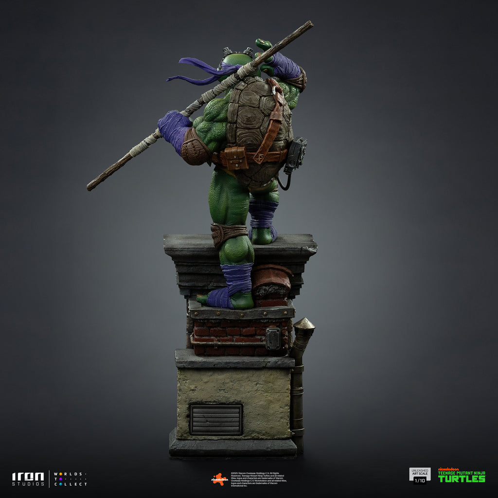 Estátua Donatello - Teenage Mutant Ninja Turtles - Unleashed Art Scale 1/10 - Iron Studios