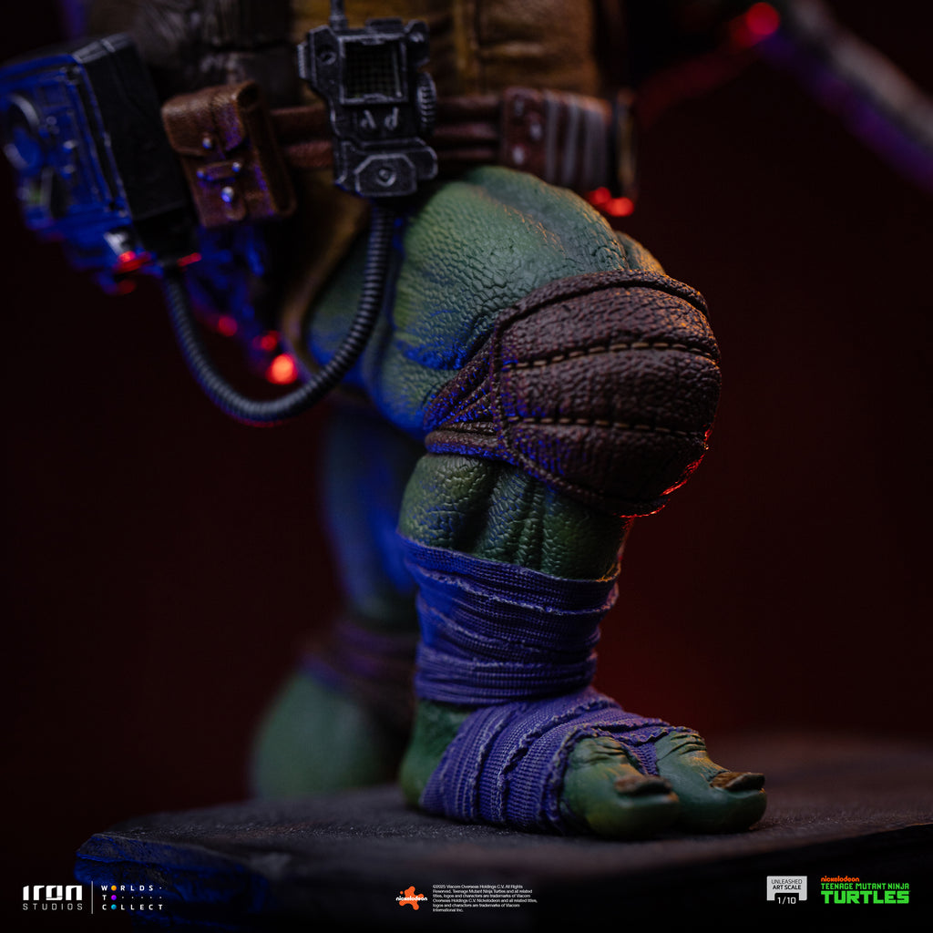 Estátua Donatello - Teenage Mutant Ninja Turtles - Unleashed Art Scale 1/10 - Iron Studios