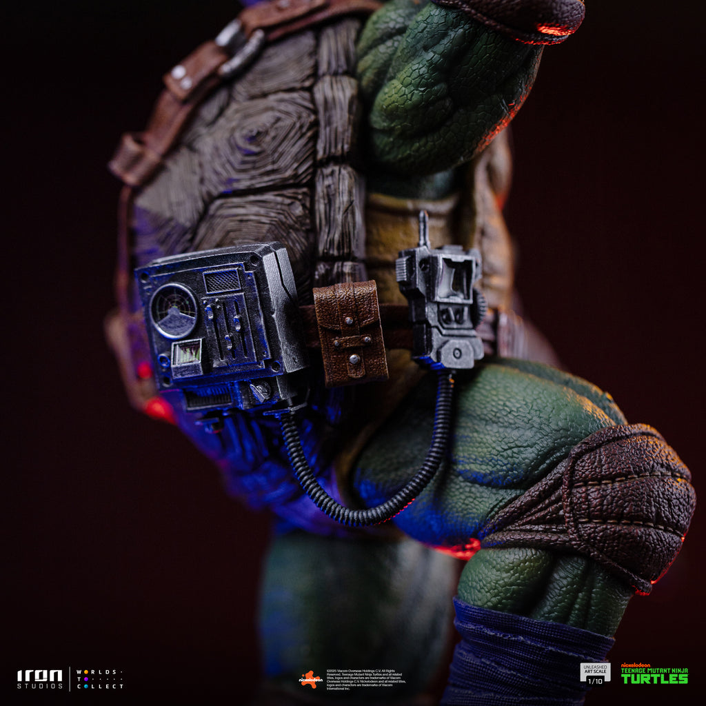 Estátua Donatello - Teenage Mutant Ninja Turtles - Unleashed Art Scale 1/10 - Iron Studios