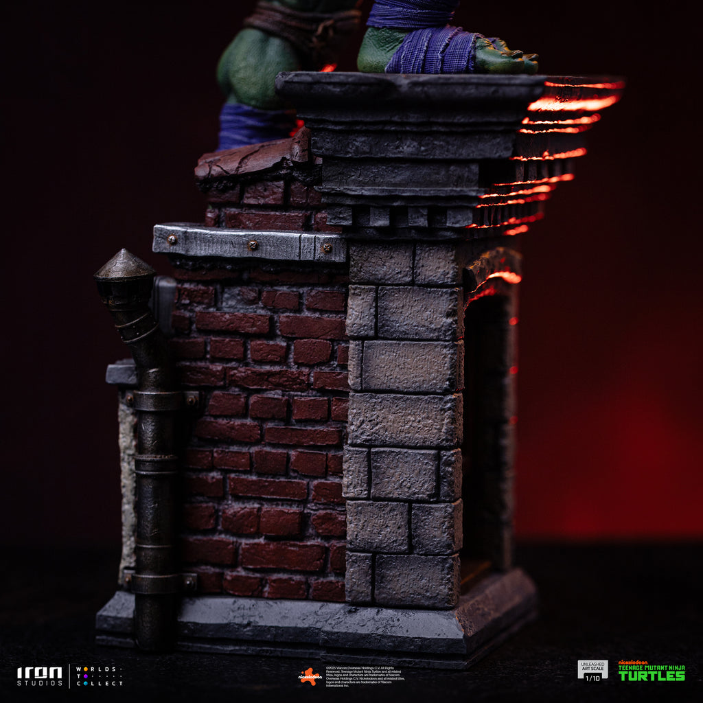 Estátua Donatello - Teenage Mutant Ninja Turtles - Unleashed Art Scale 1/10 - Iron Studios