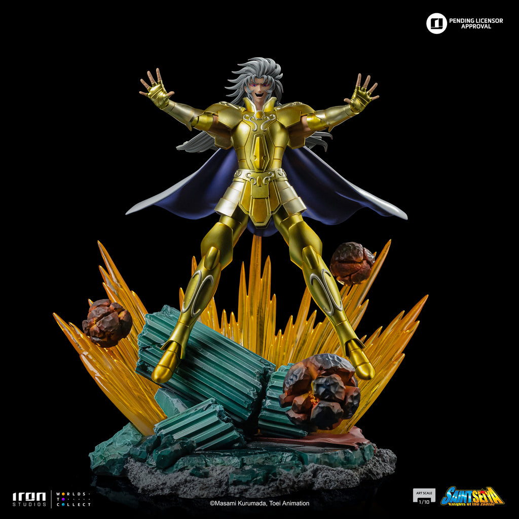 Estátua Gemini Saga - Saint Seiya - Art Scale 1/10 - Iron Studios