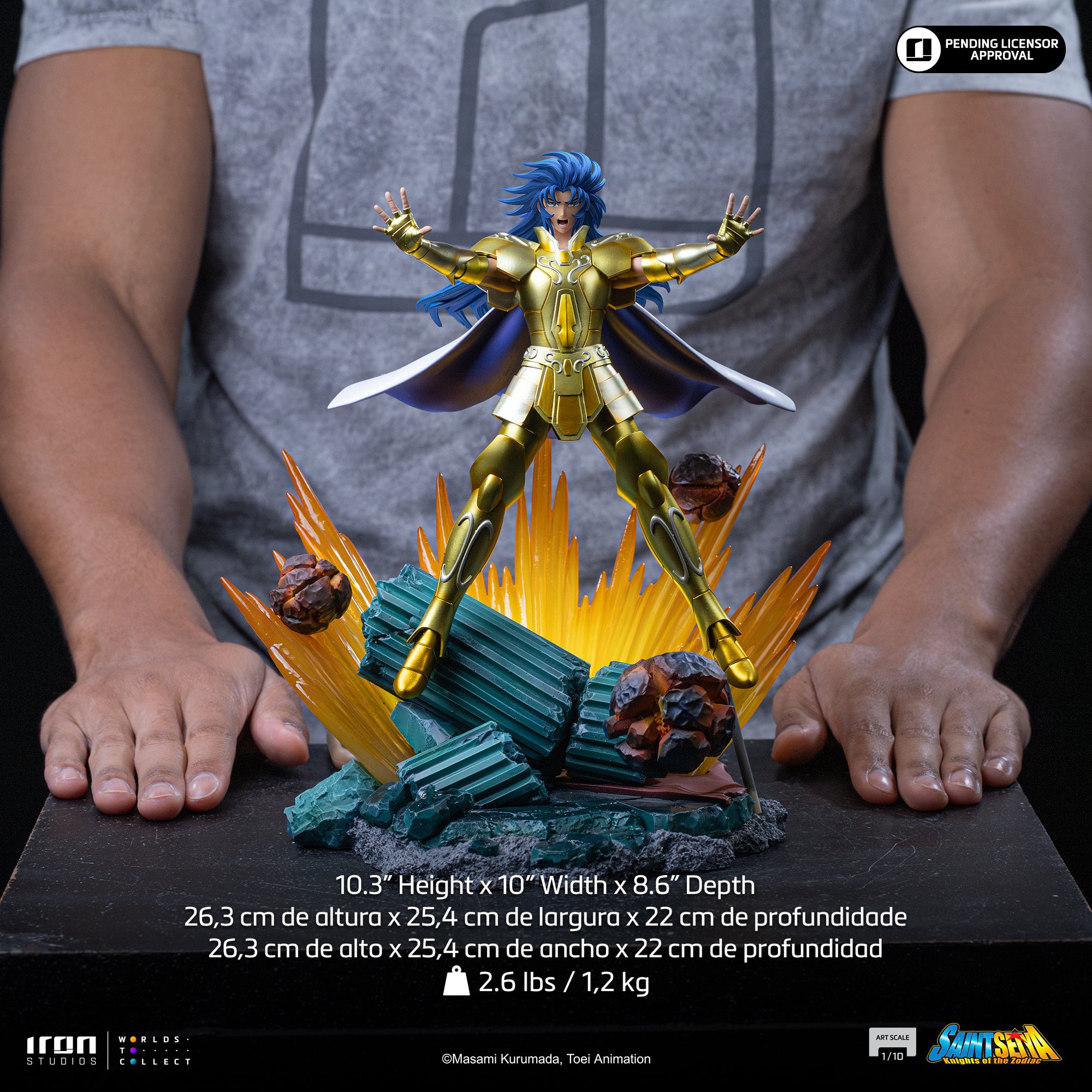 Voucher Pré-venda - Estátua Gemini Saga - Saint Seiya - Art Scale