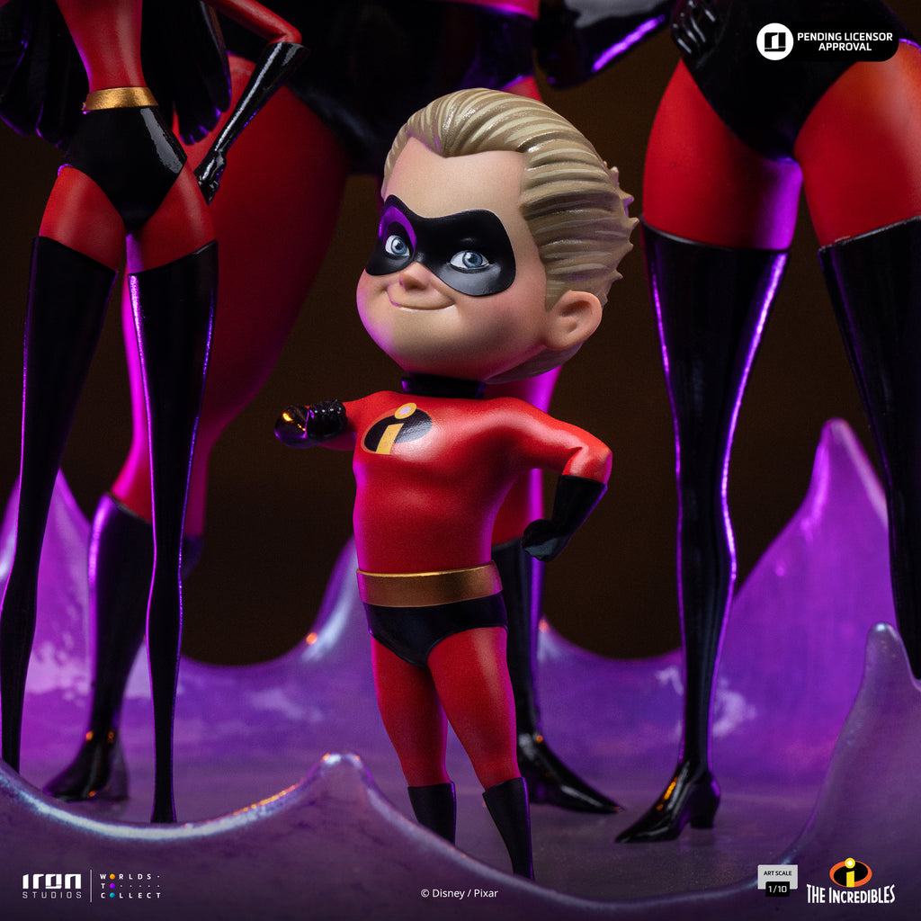 Estátua The Incredibles Diorama - The Incredibles - Art Scale 1/10 - Iron Studios