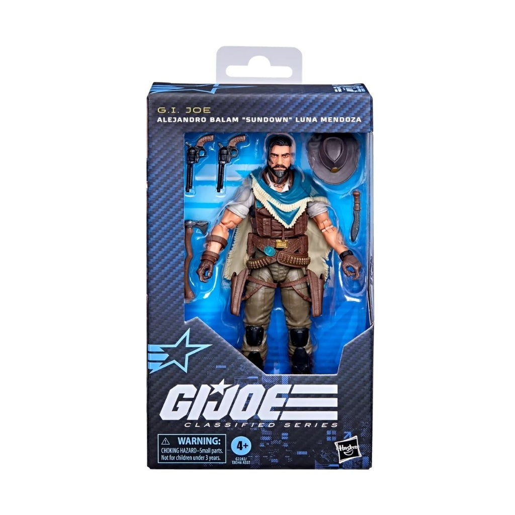 Pré-Venda - Figura Alejandro Balam “Sundown” Luna Mendoza – G.I. Joe – Classified Series – Hasbro