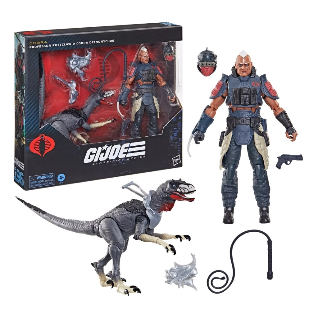 Pré-Venda - Figura Raptor (Dino) – G.I. Joe – Classified Series – Hasbro