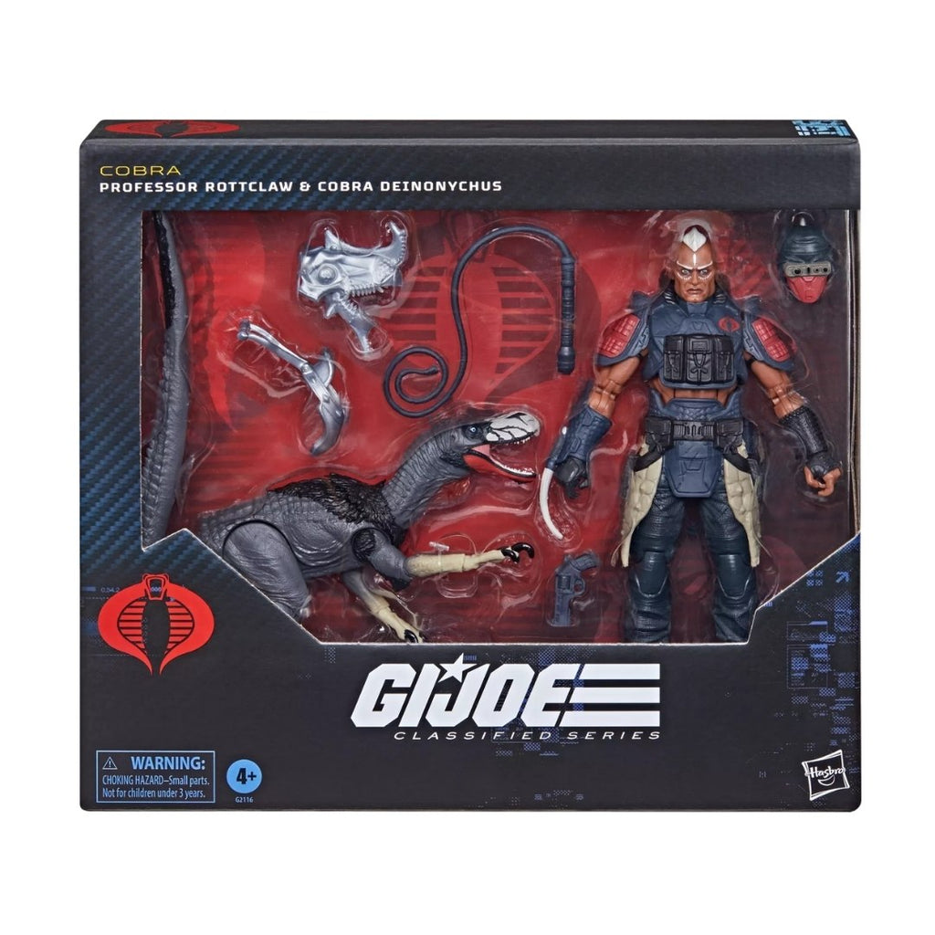 Pré-Venda - Figura Raptor (Dino) – G.I. Joe – Classified Series – Hasbro