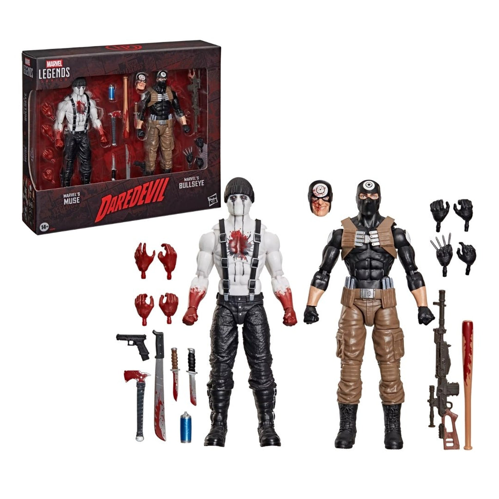 Figuras Muse & Bullseye – Marvel Legends – Hasbro