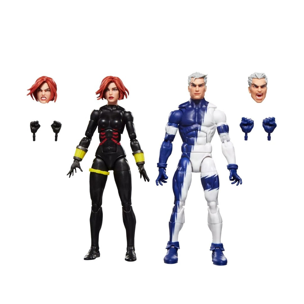 Pré-Venda - Figuras Black Widow & Quicksilver – Marvel Legends – Hasbro