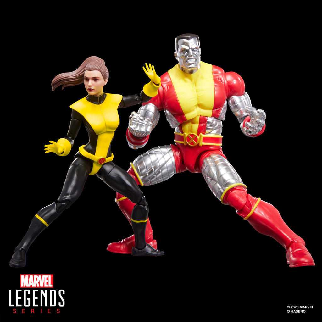 Figuras Kitty Pryde & Colossus – Marvel Legends – Hasbro