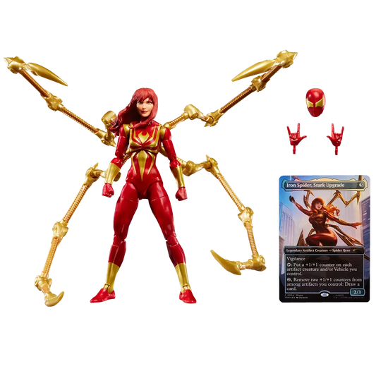 Pré-venda Iron-Spider - Marvel Legends Series Magic: The Gathering Battle - Hasbro