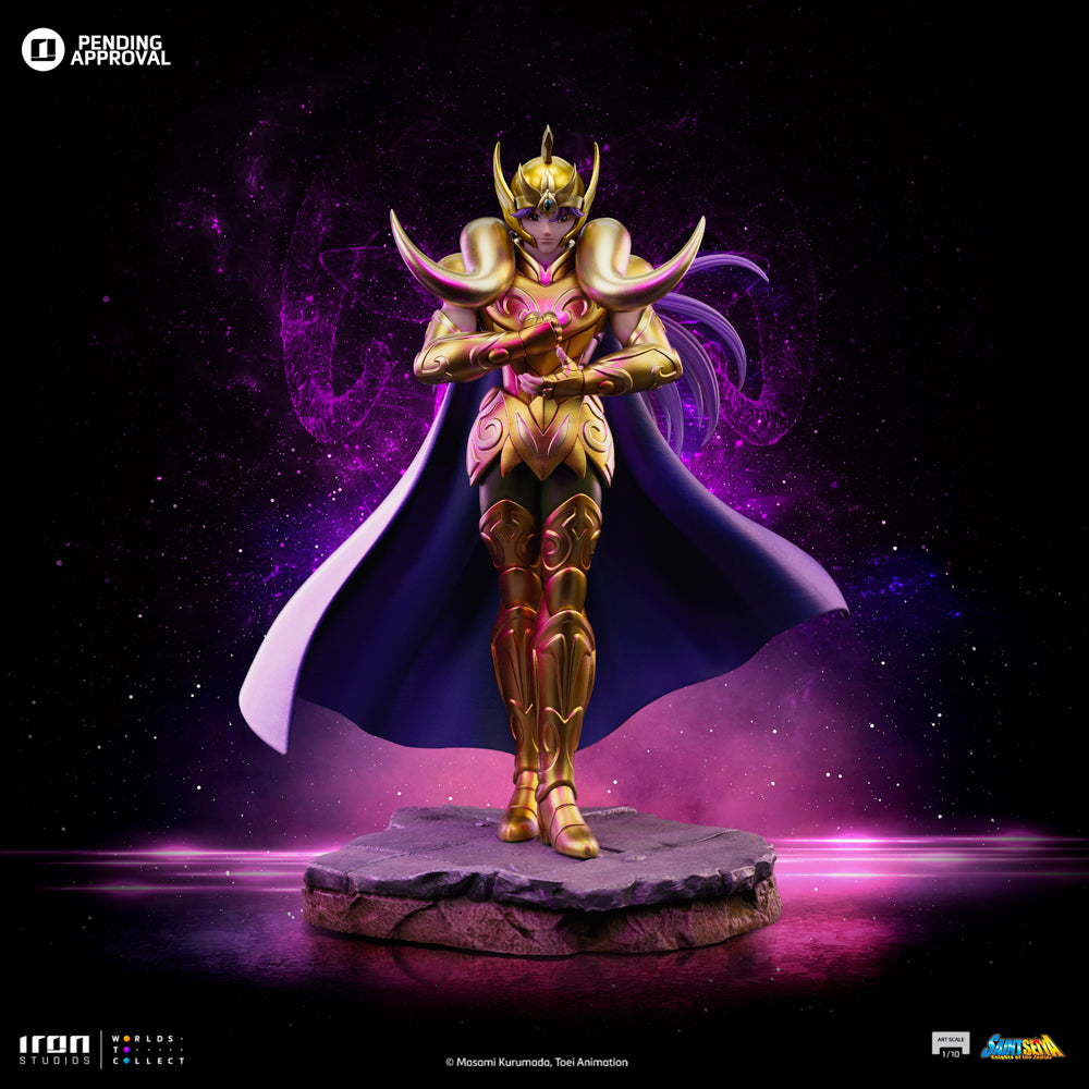 Estátua Aries Mu - Saint Seiya - Art Scale 1/10 - Iron Studios