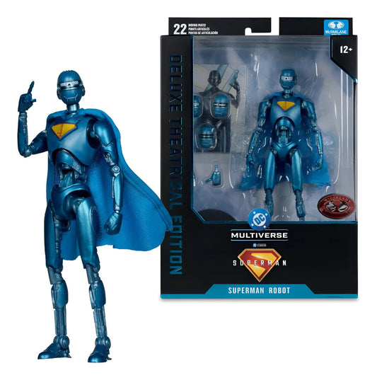 Figura Superman Robot #4 - Superman Movie - DC Movie - 7 Scale - McFarlane