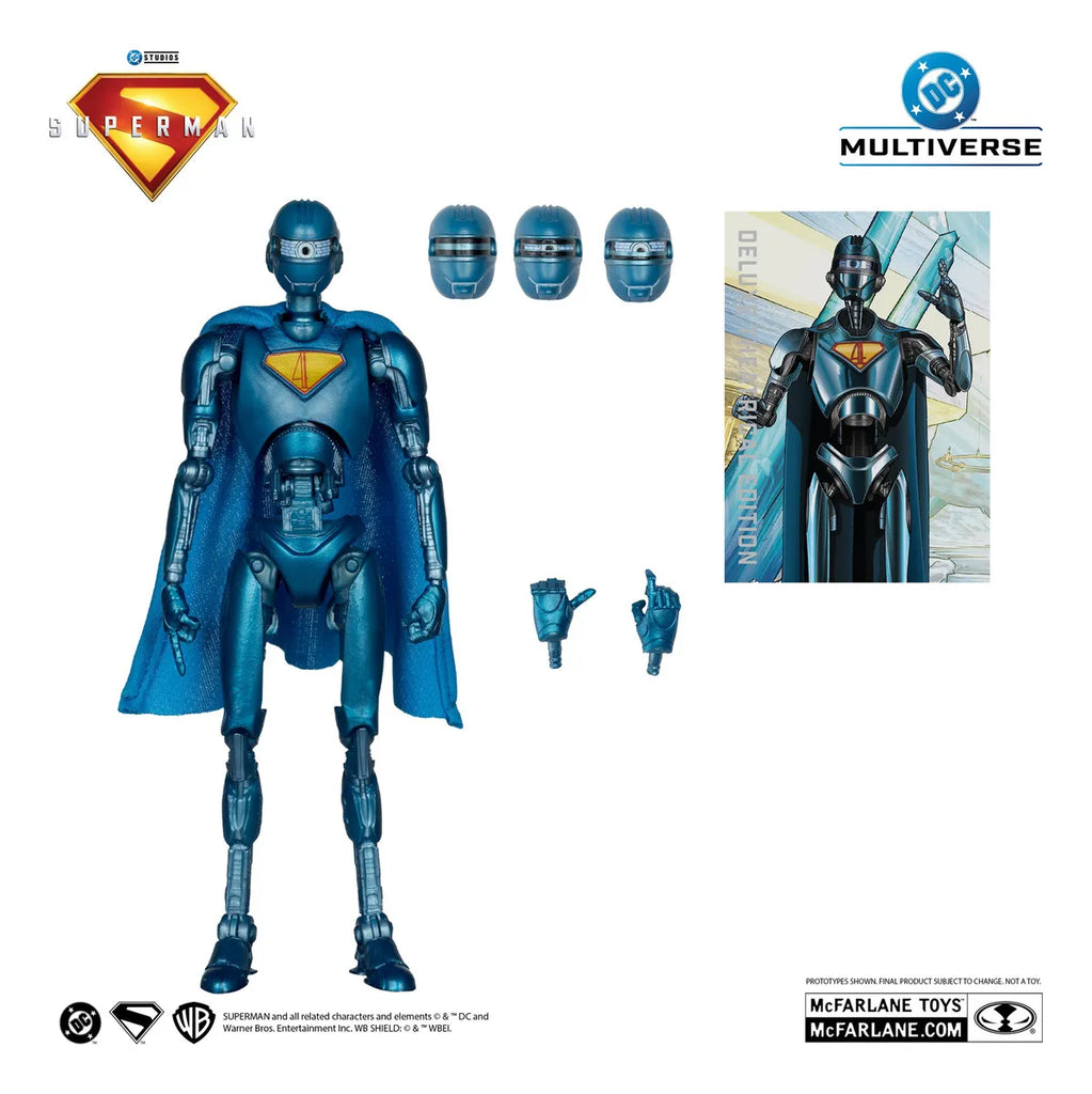Figura Superman Robot #4 - Superman Movie - DC Movie - 7 Scale - McFarlane