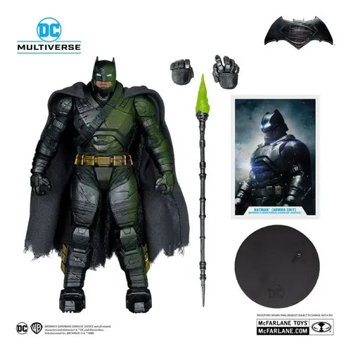 Figura Batman Armored Suit (chase) - Batman Vs Superman - 7" Scale - McFarlane