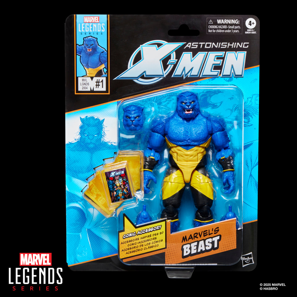 Pré-venda - Figura Beast (Astonishing) - Marvel Legends - Hasbro