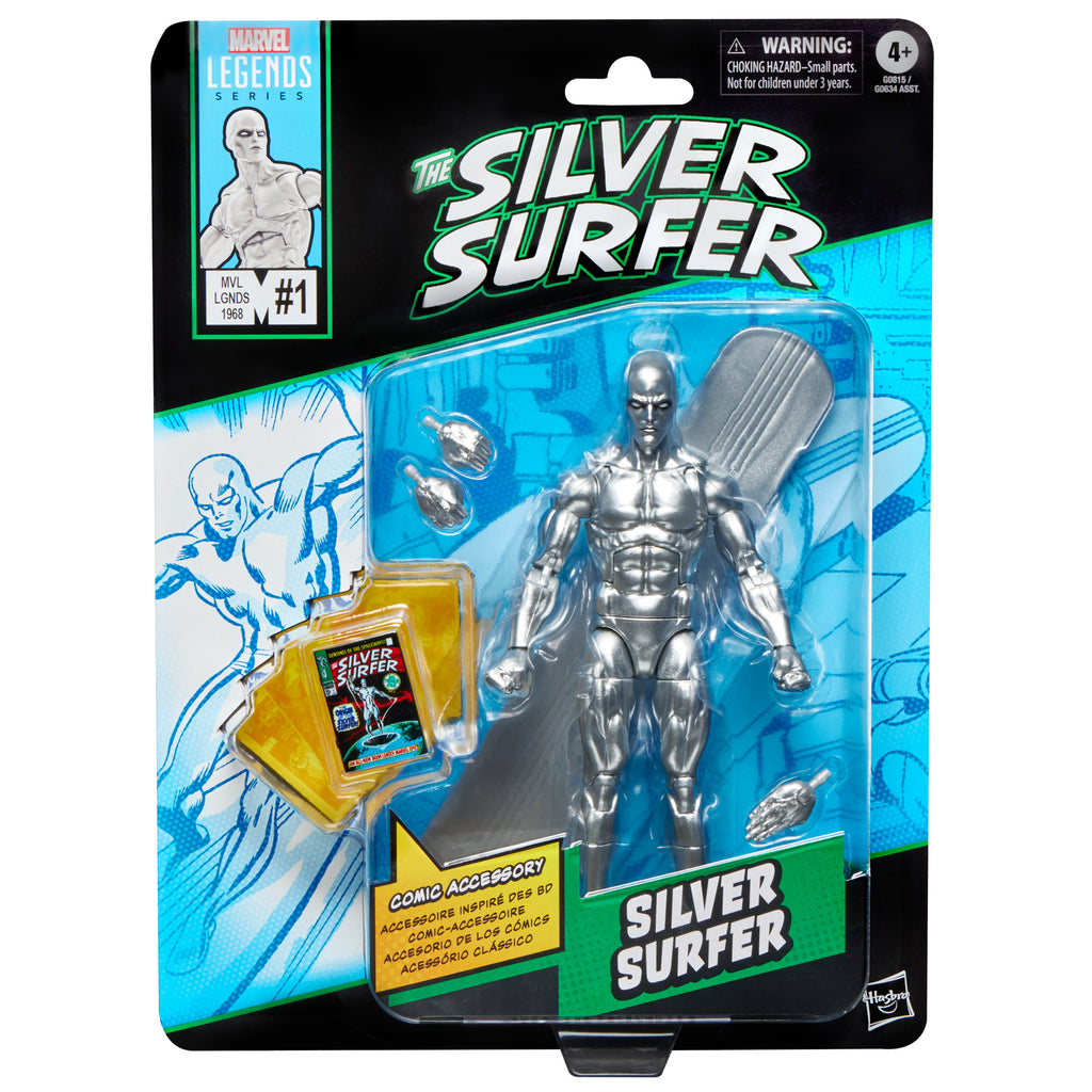 Pré-venda - Figura Silver Surfer - Marvel Legends - Hasbro