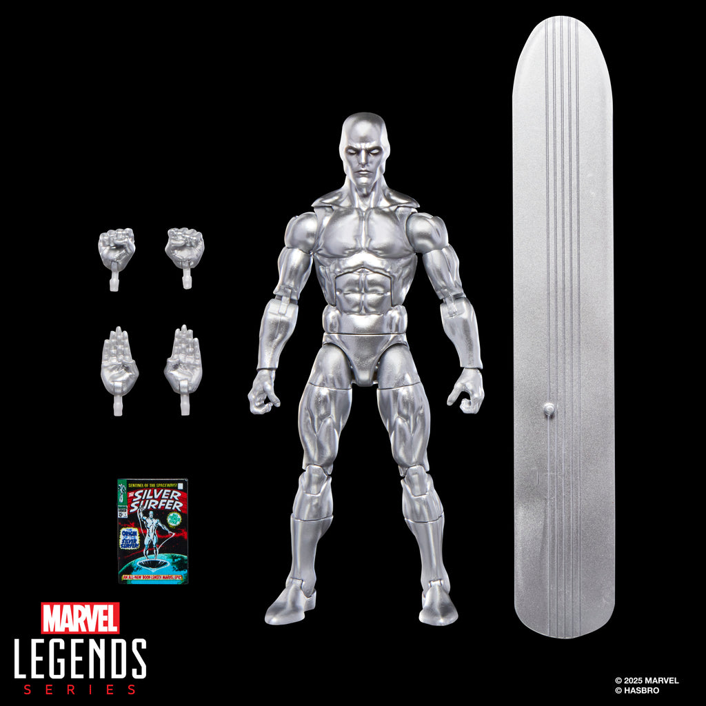 Pré-venda - Figura Silver Surfer - Marvel Legends - Hasbro