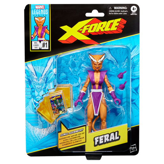 Pré-venda - Figura Feral - Marvel Legends - Hasbro