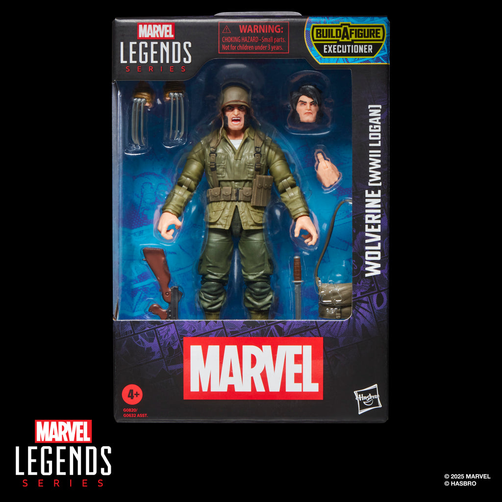 Pré-venda - Figura Wolverine  (WWII Logan) - Marvel Legends Series - Hasbro