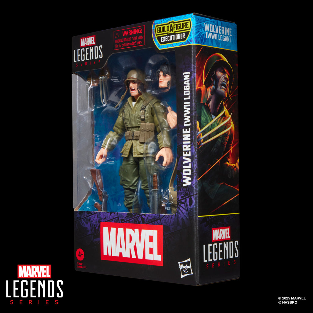 Pré-venda - Figura Wolverine  (WWII Logan) - Marvel Legends Series - Hasbro