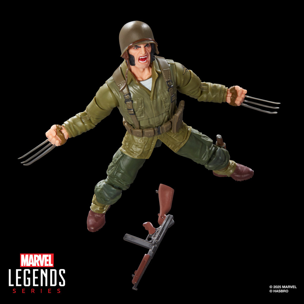 Pré-venda - Figura Wolverine  (WWII Logan) - Marvel Legends Series - Hasbro