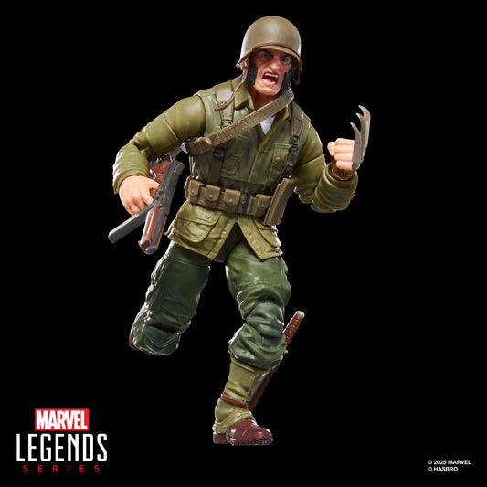 Pré-venda - Figura Wolverine  (WWII Logan) - Marvel Legends Series - Hasbro