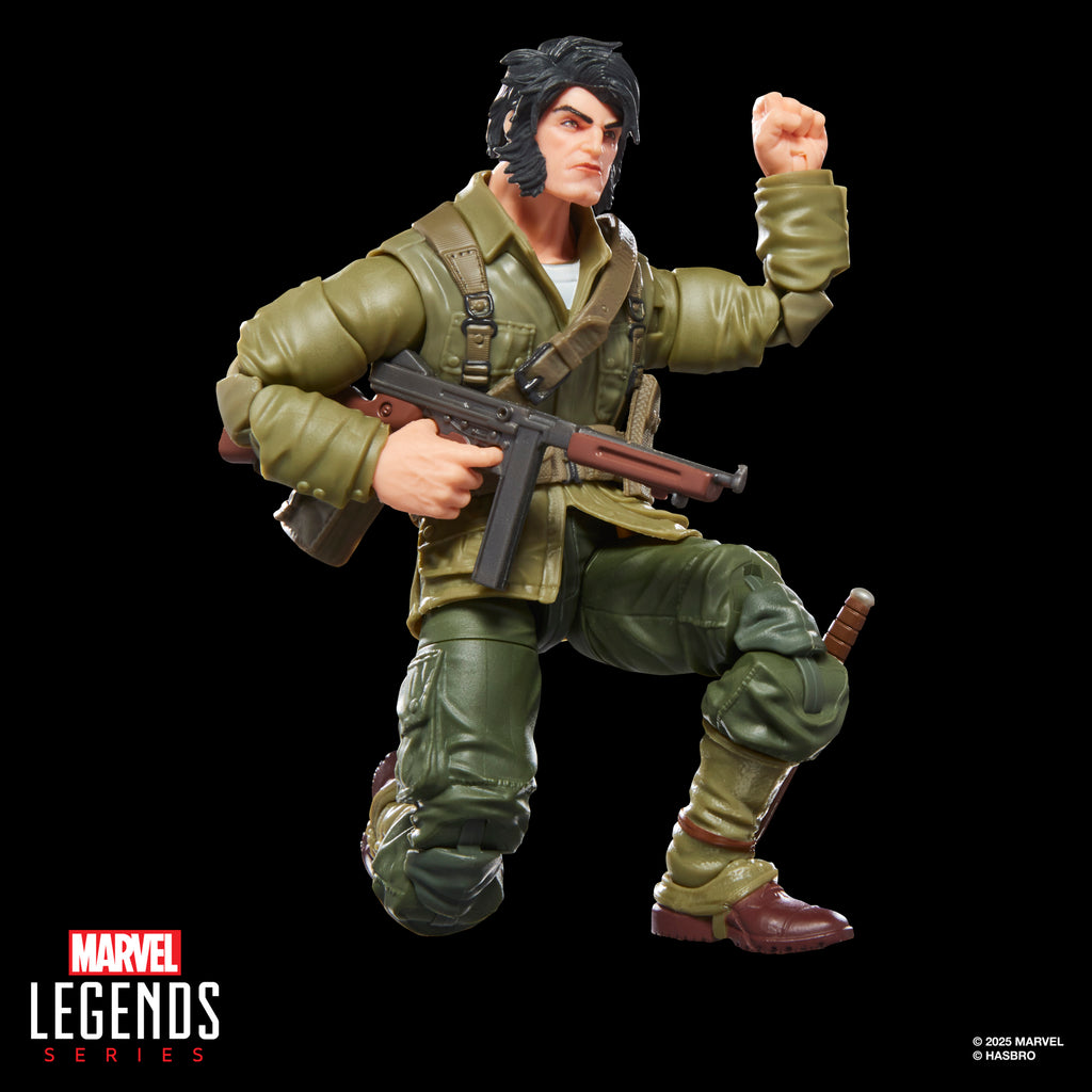 Pré-venda - Figura Wolverine  (WWII Logan) - Marvel Legends Series - Hasbro
