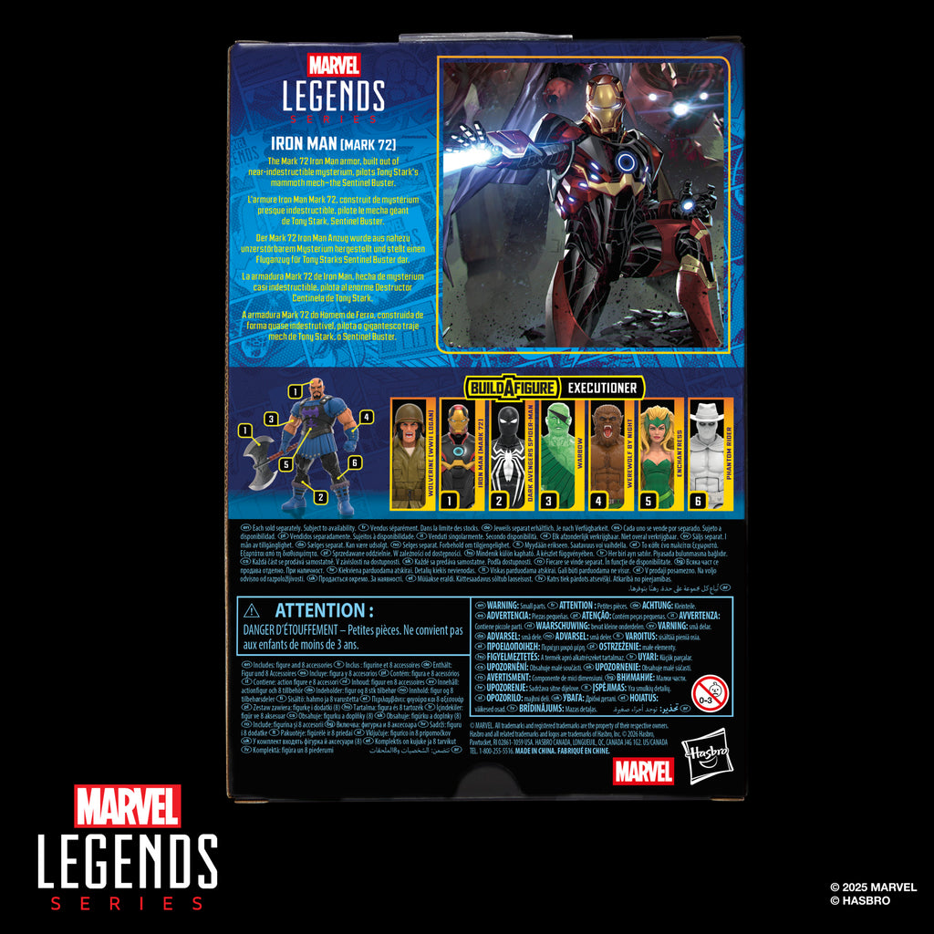 Pré-venda - Figura Iron Man Model 72 - Marvel Legends Series - Hasbro
